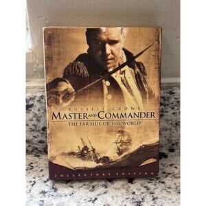 Master and Commander: Far Side World DVD 2003 Collector's Ed 2-Disc Crowe Weir